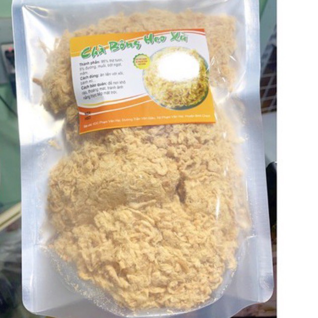 [Mã 156FMCGSALE hoàn 8% đơn 500K] 500g Chà bông heo xù bông gòn sấy vàng | BigBuy360 - bigbuy360.vn