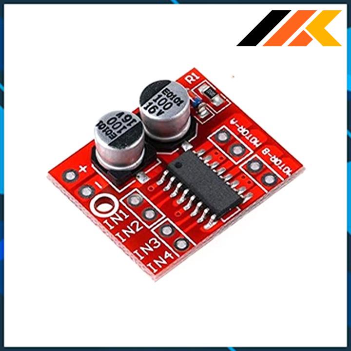 Module Điều Khiển Tốc Độ Động Cơ PWM 2 Kênh Cầu H MX1508 - Linh Kiện TuHu