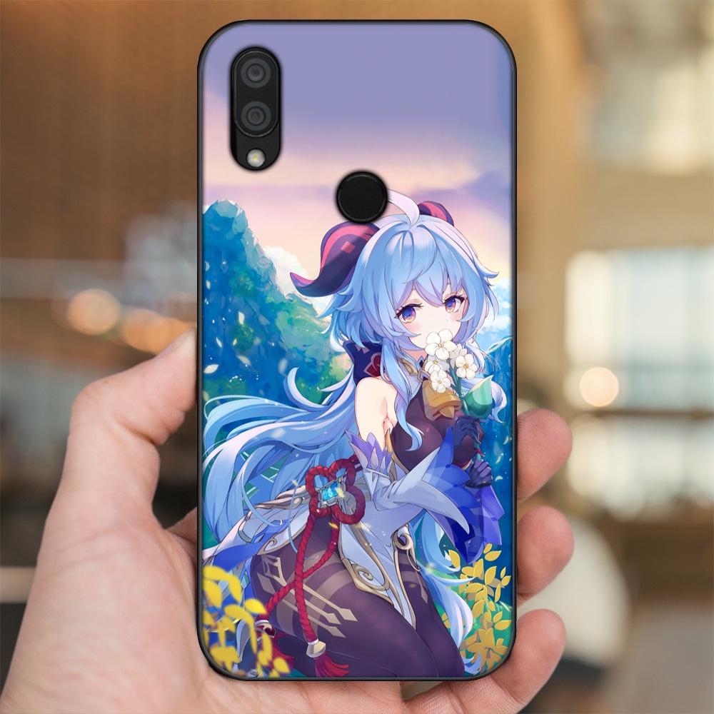 Ốp lưng Xiaomi Redmi 7 viền đen in hình Ganyu Genshin Impact