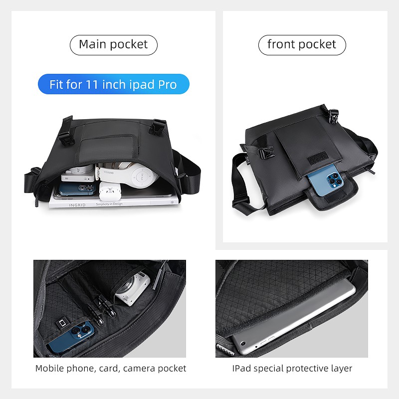 Túi Đeo Chéo Mark Ryden Nhỏ Gọn Tiện Dụng Cho Nam | BigBuy360 - bigbuy360.vn