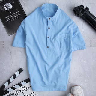 Áo đũi nam cổ tàu cao cấp r.menswear