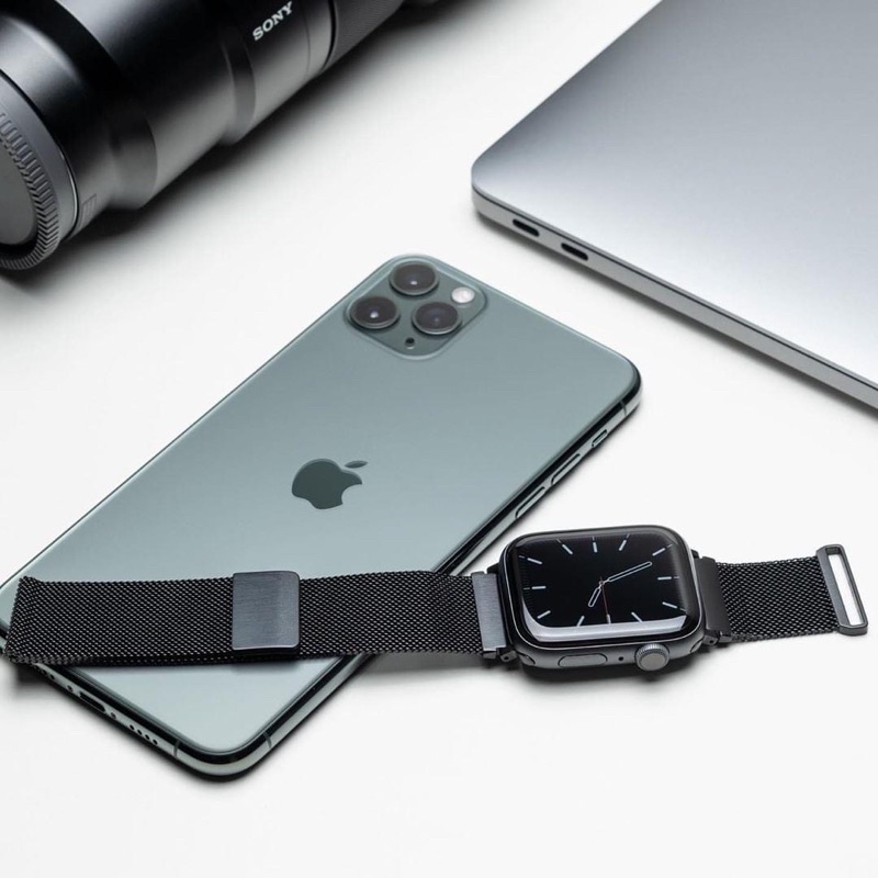 [HÀNG CHÍNH HÃNG] Dây Milan thép UNIQ Dante cho Apple Watch series 7/6/5/4/3/2/1