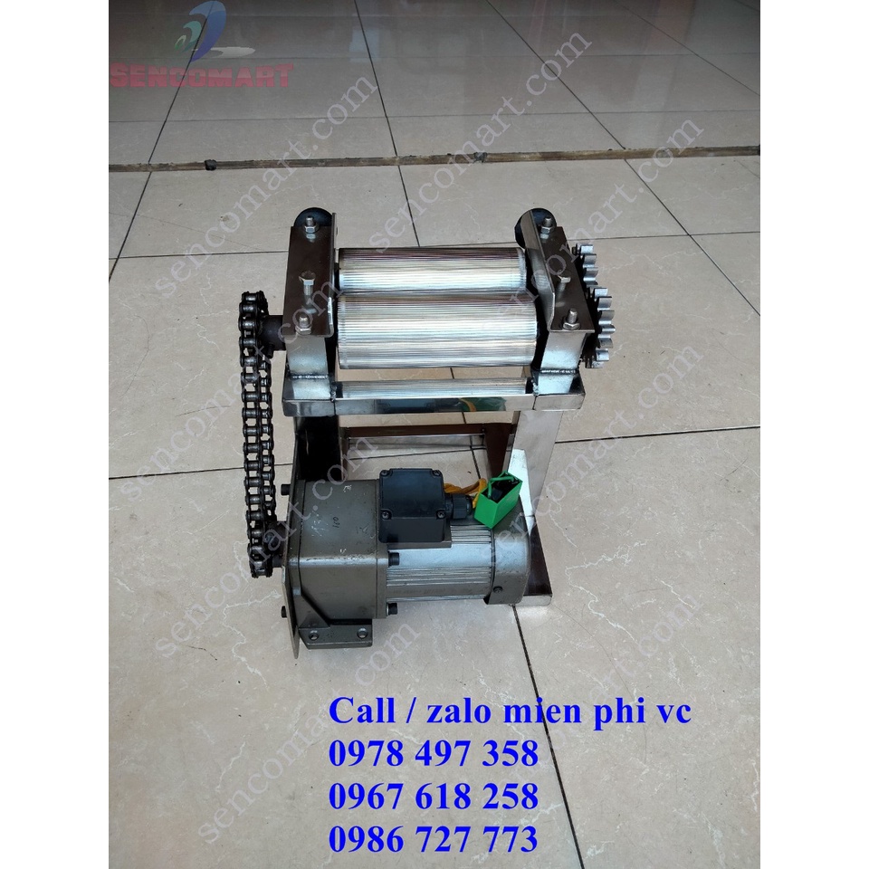 Máy ép mực khô, máy đánh mực khô thành bông cho nhà hàng tại sencomart