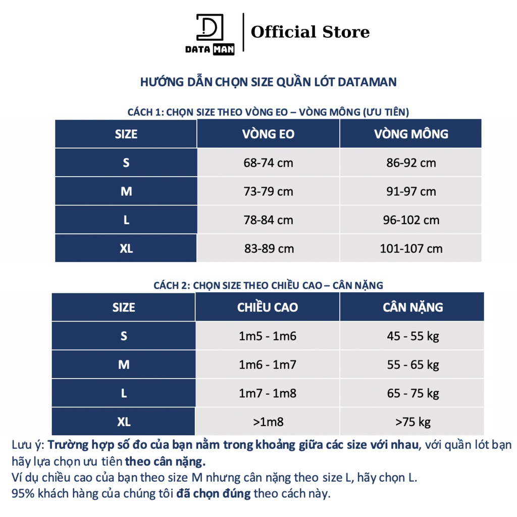 Quần lót Boxer nam cao cấp, vải lụa băng tự nhiên 100% thoáng khí, co giãn DATAMAN - BXDT01