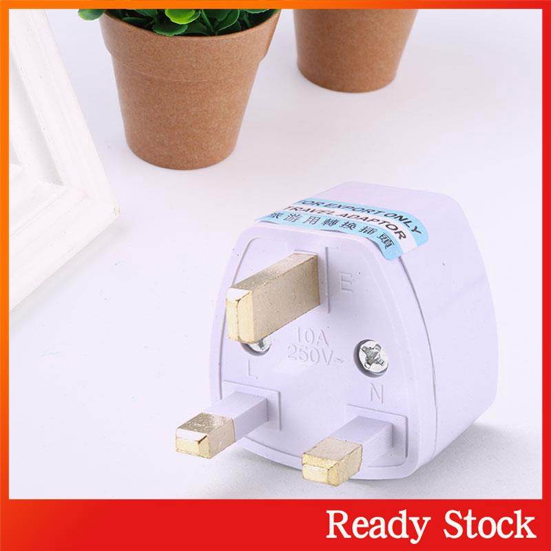 Adapter Du Lịch 3 Pin Plug Uk To Universal 2 & 3 Pin Plug Portable