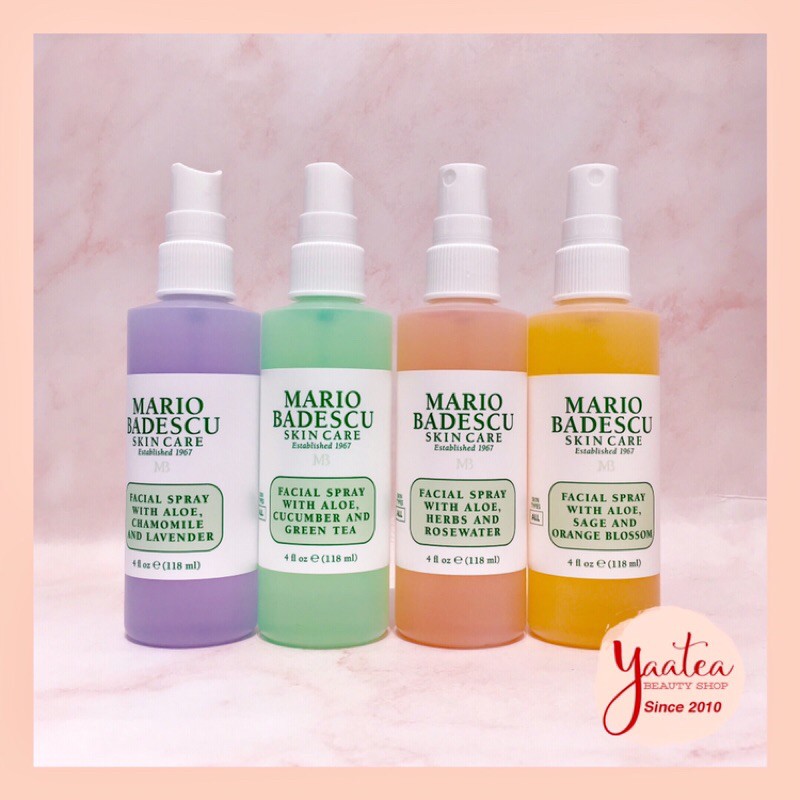 Toner xịt MARIO BADESCU Facial Spray