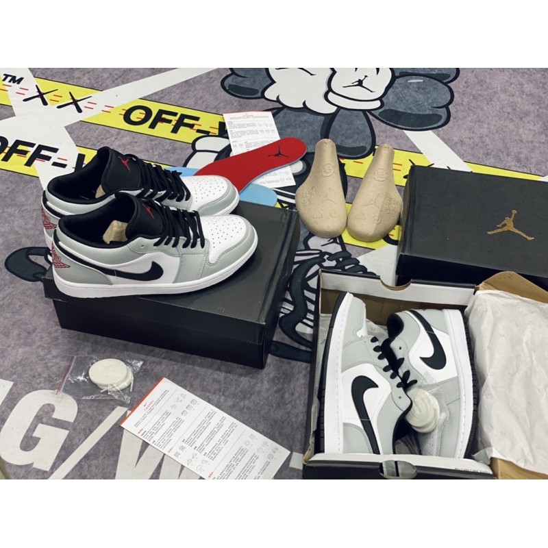 [AGsneaker] Giày thể thao cổ thấp chân bè fit lên 1 size màu xám trắng đen... | BigBuy360 - bigbuy360.vn