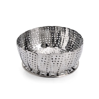 [hot] Vỉ hấp inox đa năng