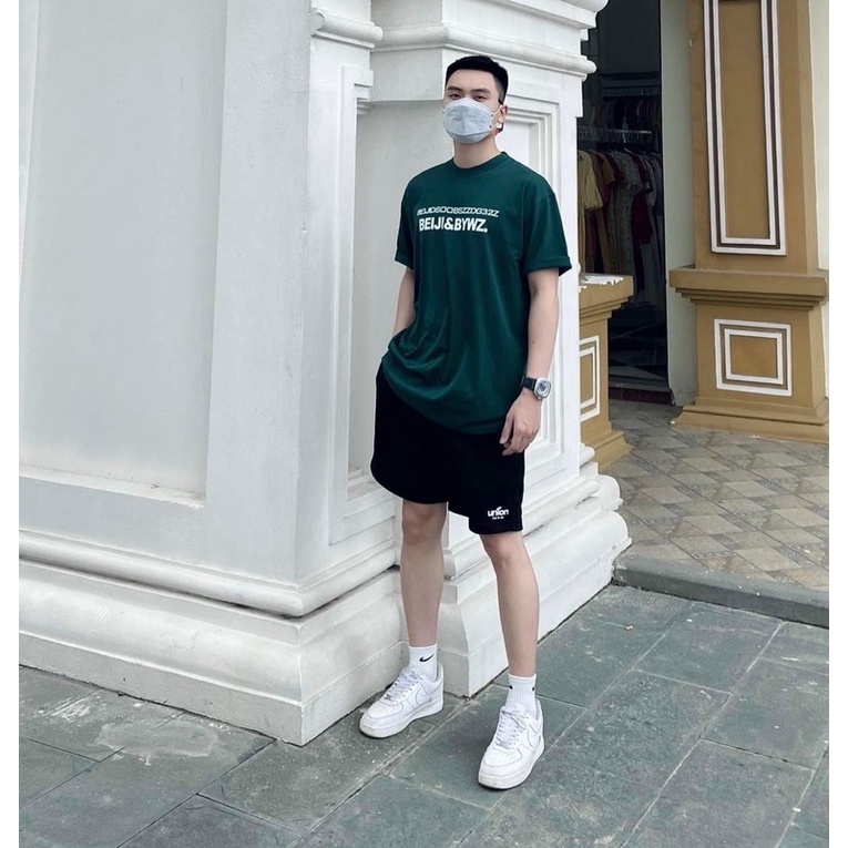 ÁO THUN TAY LỠ COTTON BEIJI&amp;BYWZ FORM UNISEX NAM NỮ (hình chụp thật)