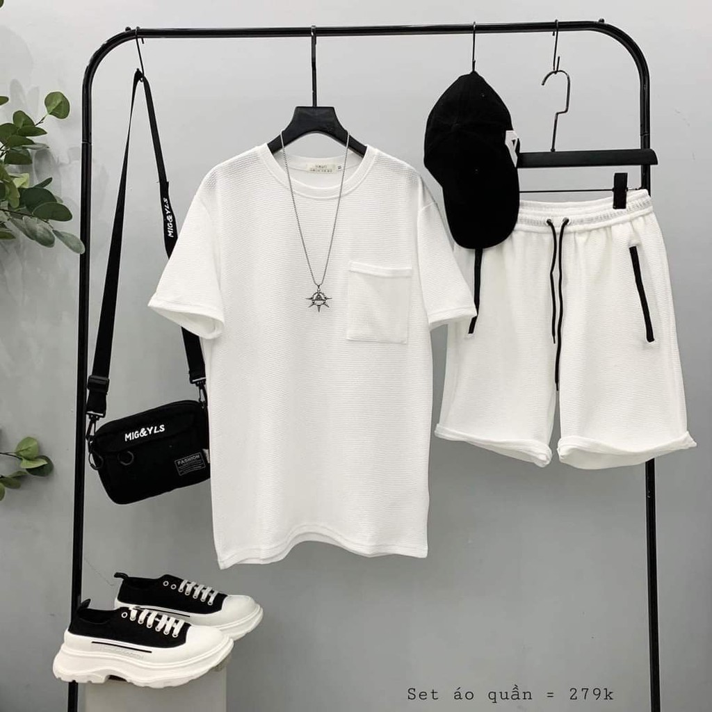 Bộ đồ nam mùa hè quần short áo ngắn tay co dãn thoáng mát -94 Host | BigBuy360 - bigbuy360.vn