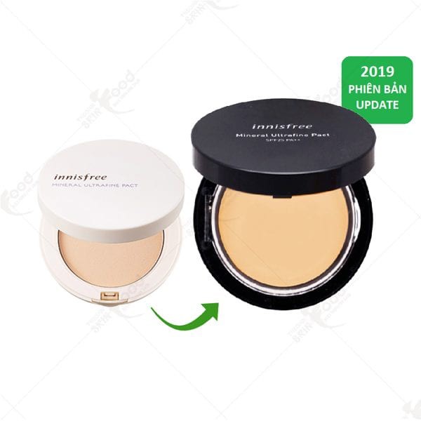 Phấn phủ siêu mịn Innisfree Mineral Ultrafine Pact SPF25+PA++