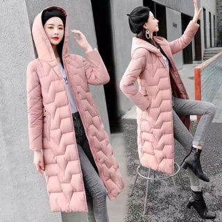 Áo Phao Nữ Dáng Dài