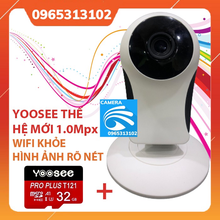 Camera WIFI Yoosee 720P Siêu Nét