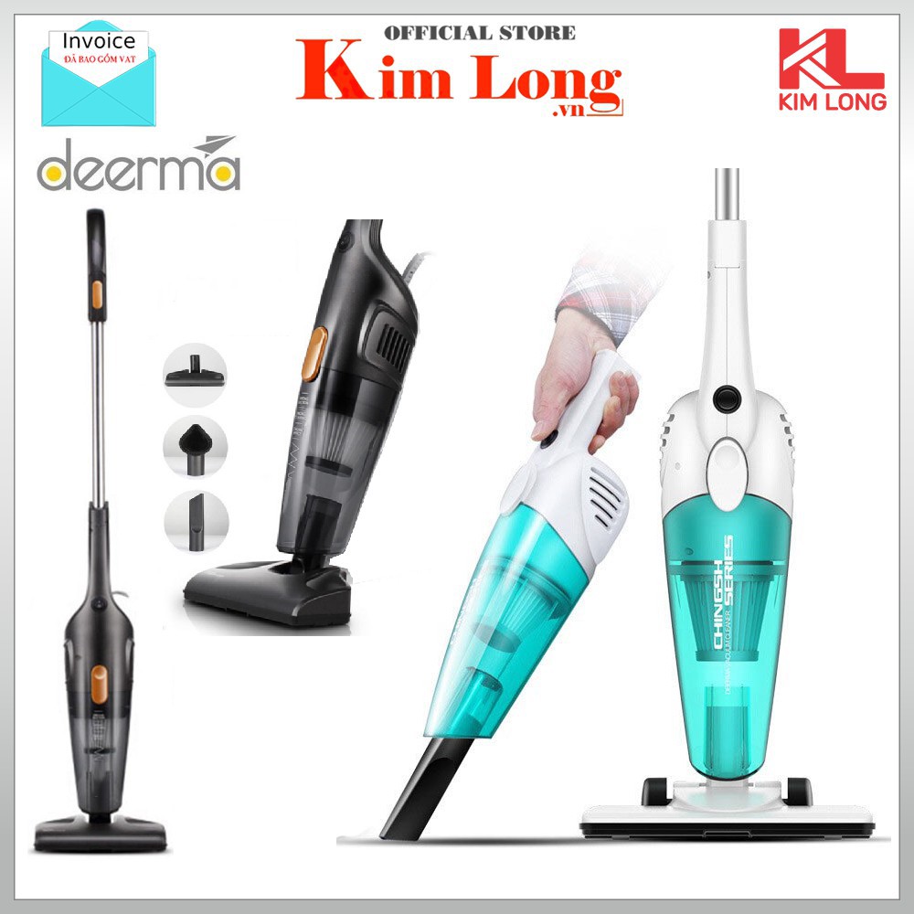 [Hỏa tốc HCM] Máy Hút Bụi Cầm Tay Deerma Vacuum Cleaner DX115C(Đen) I DX118C(Xanh) I DX900(Xanh đen)