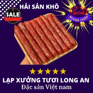 Lạp xưởng 1KG loại dài Long An ngon chất lượng hải sản mekong foods