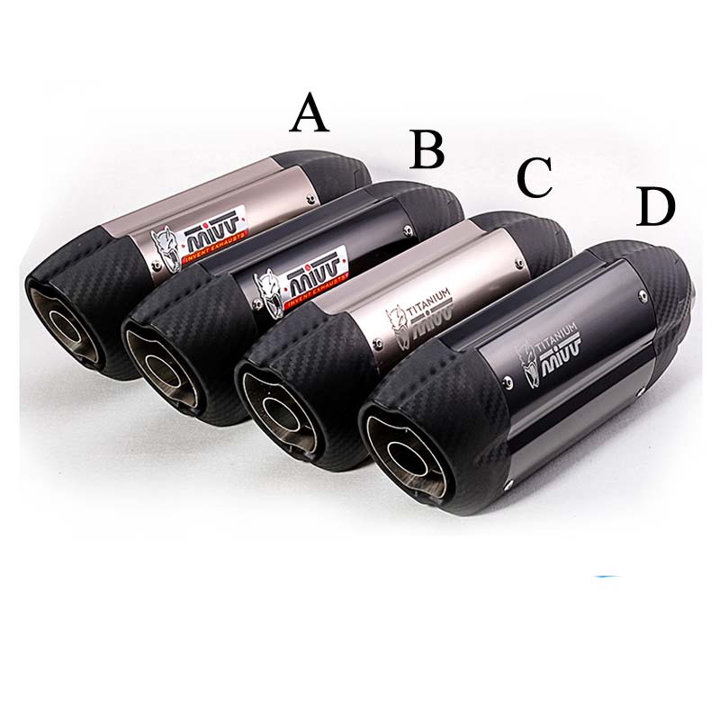 Ống Pô Xả Khí 51mm Mivv Có Thể Tháo Rời Db Killer Chuyên Dụng Cho Xe Mô Tô