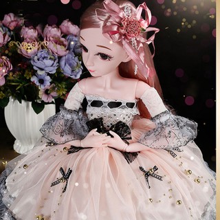 Búp bê Barbie cao cấp BBCC005 búp bê cao 60cm