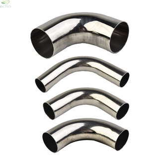 ECHO~Stainless Steel Elbow Spare Tube 90 Degree Part Pipe Polished Pipe Silver#Ready Stock