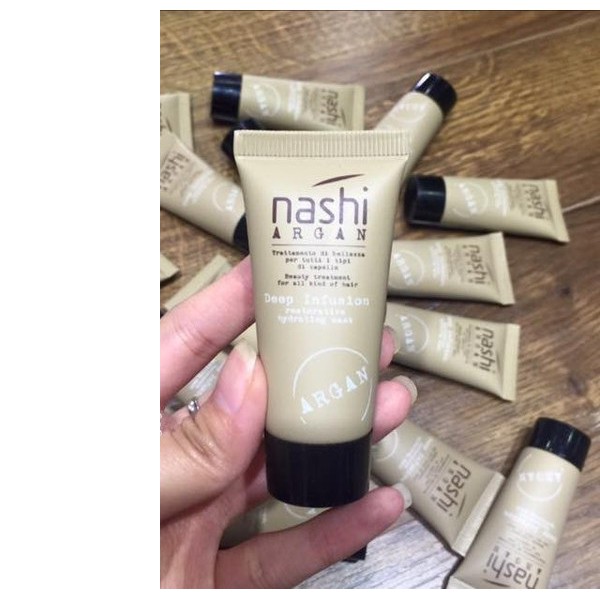 Tuýp hấp dầu phục hồi tái tạo cấu trúc tóc Nashi Argan 20ml | BigBuy360 - bigbuy360.vn