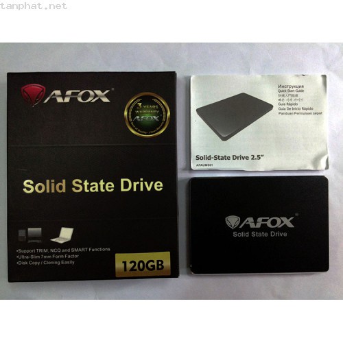 Ổ Cứng SSD Afox 120GB Sata III 2.5inch - Bảo hành chính hãng 36 Tháng