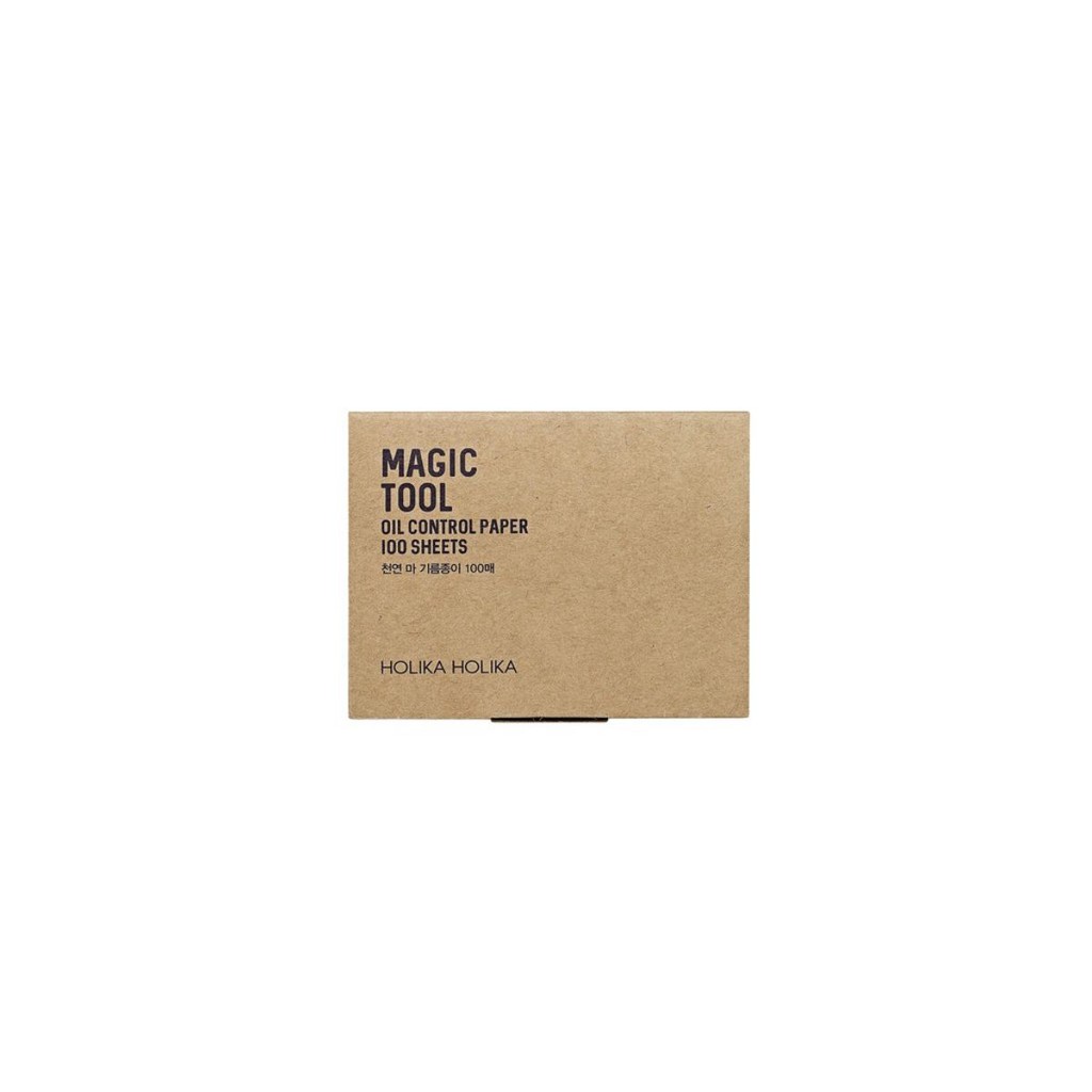 Giấy thấm dầu 💖FREESHIP💖 Holika Magic Tool Oil Control Paper 100 tờ/gói 10x6,2 (cm)_16591