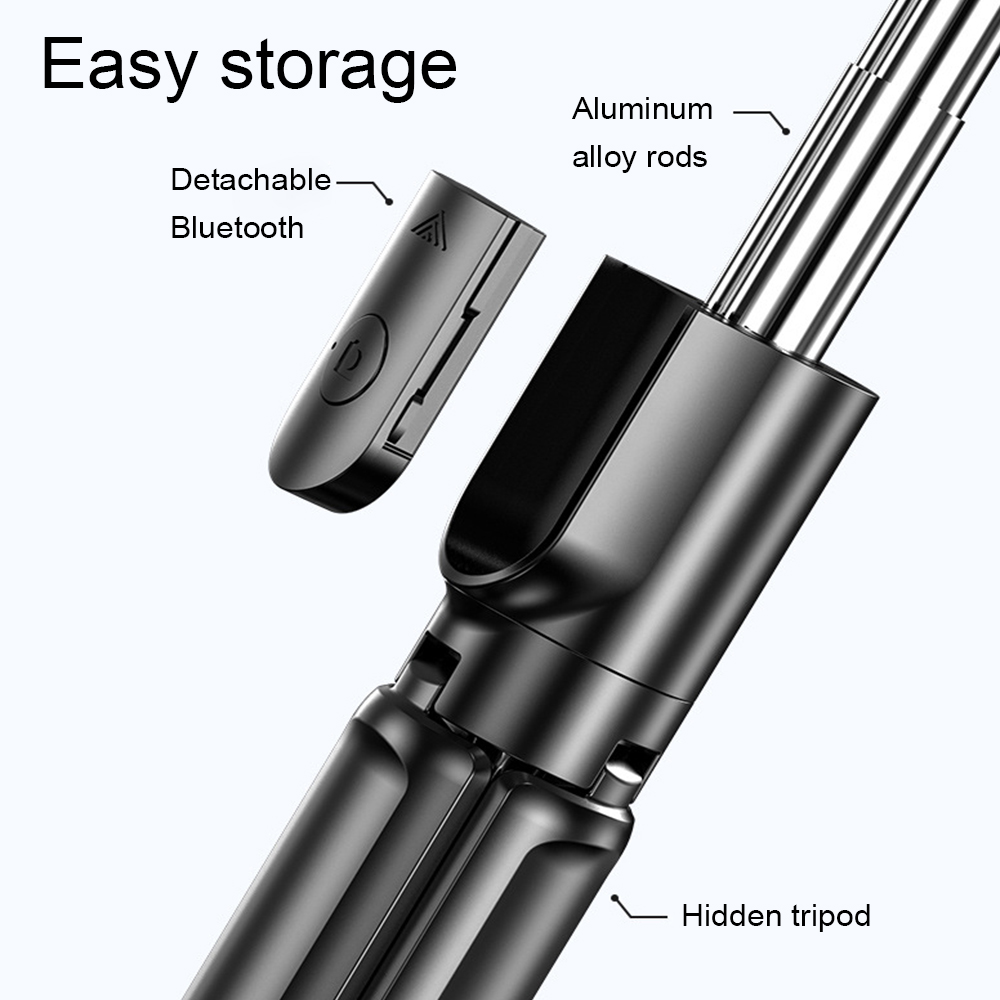 Gậy Chụp Ảnh Selfie Kết Nối Bluetooth Có Nút Bấm Tiện Dụng Cho Ios Android | BigBuy360 - bigbuy360.vn