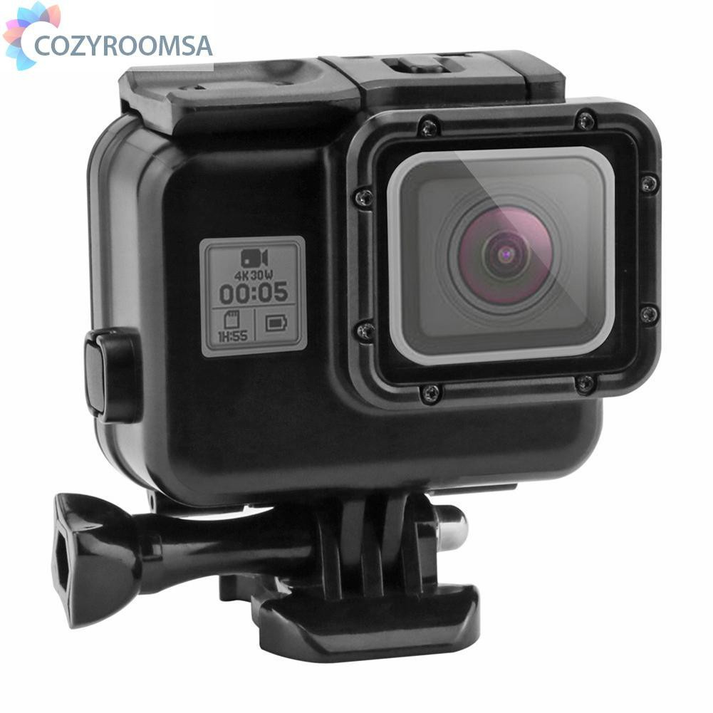 Vỏ Bảo Vệ Chống Nước Khi Lặn Biển 45m Cho Gopro Hero 7 6 5 Màu Đen