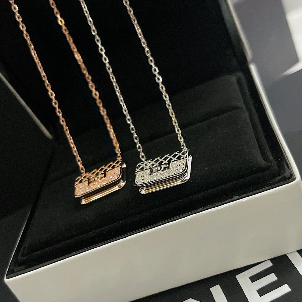 Vòng cổ Bạc 925 Mặt Hình Túi Xách Thời Trang Dành Cho Nữ