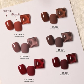 Sơn Gel AS | Mã CT | Nâu Đỏ Đô