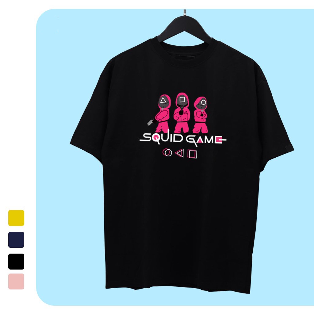 Áo Squid Game siêu hot form rộng unisex tay lỡ (V41)