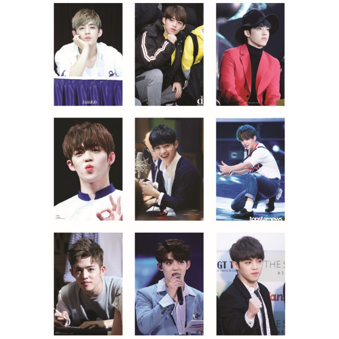 Lomo card ảnh thành viên SEVENTEEN - S.COUPS full 81 ảnh