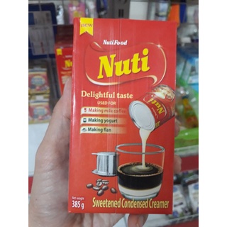 Sữa đặc có đường Nuti hộp 385g