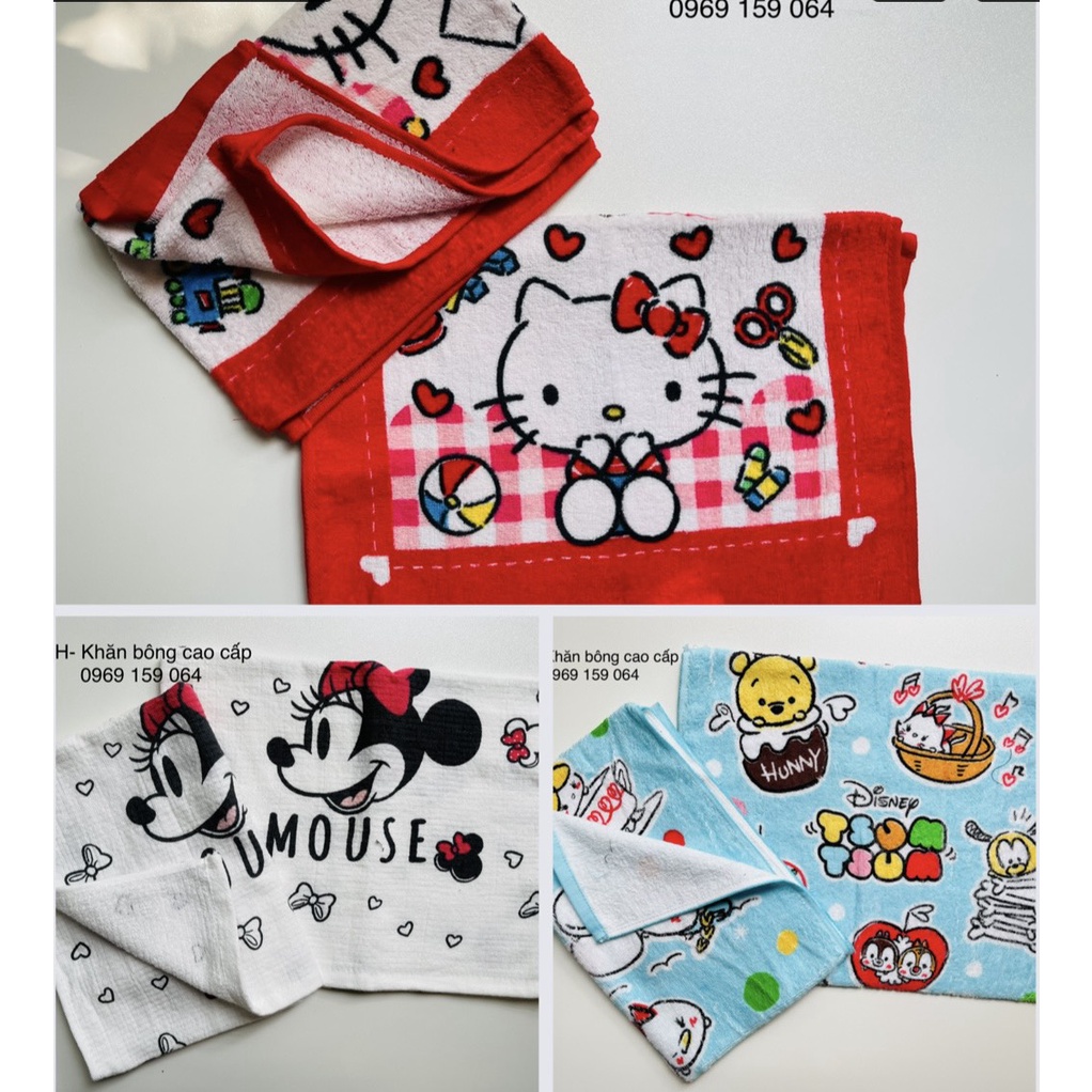 Khăn tắm 100% cotton Organic cho trẻ em, KT 35x80cm