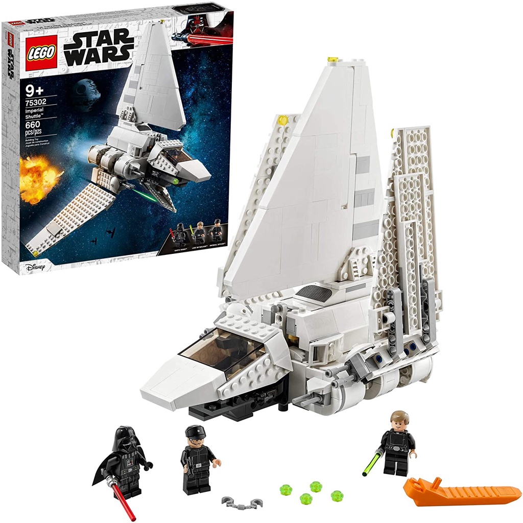 Lego Star Wars 75302 - Imperial Shuttle - Bộ xếp hình Lego Phi thuyền hoàng gia