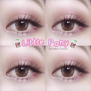 Lens Pony brown | giãn tròng - mini