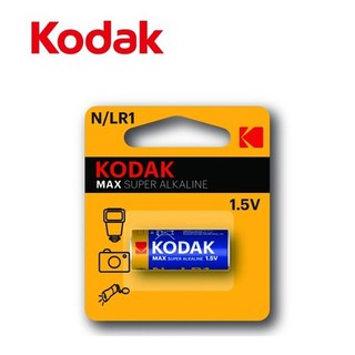 Pin Kodak size N / LR1 (AM5, 910A, GP910A, KN, MN9100, N, UM5 và 4001) Max Alkaline 1.5V (vỉ 1 viên)