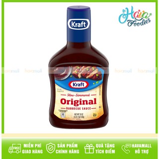 [HÀNG CHÍNH HÃNG] Sốt Thịt Nướng BBQ Original KRAFT 510gr