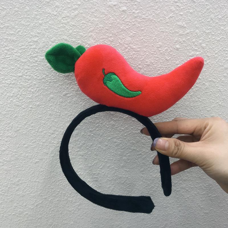 Băng đô cài tóc hình rau củ quả dễ thương cho bé gái