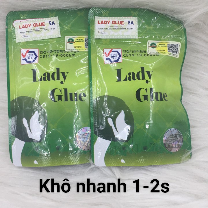 Keo Nối Mi Lady Xanh Chính Hãng - Dụng Cụ Nối Mi - Huy Hoàng Mi