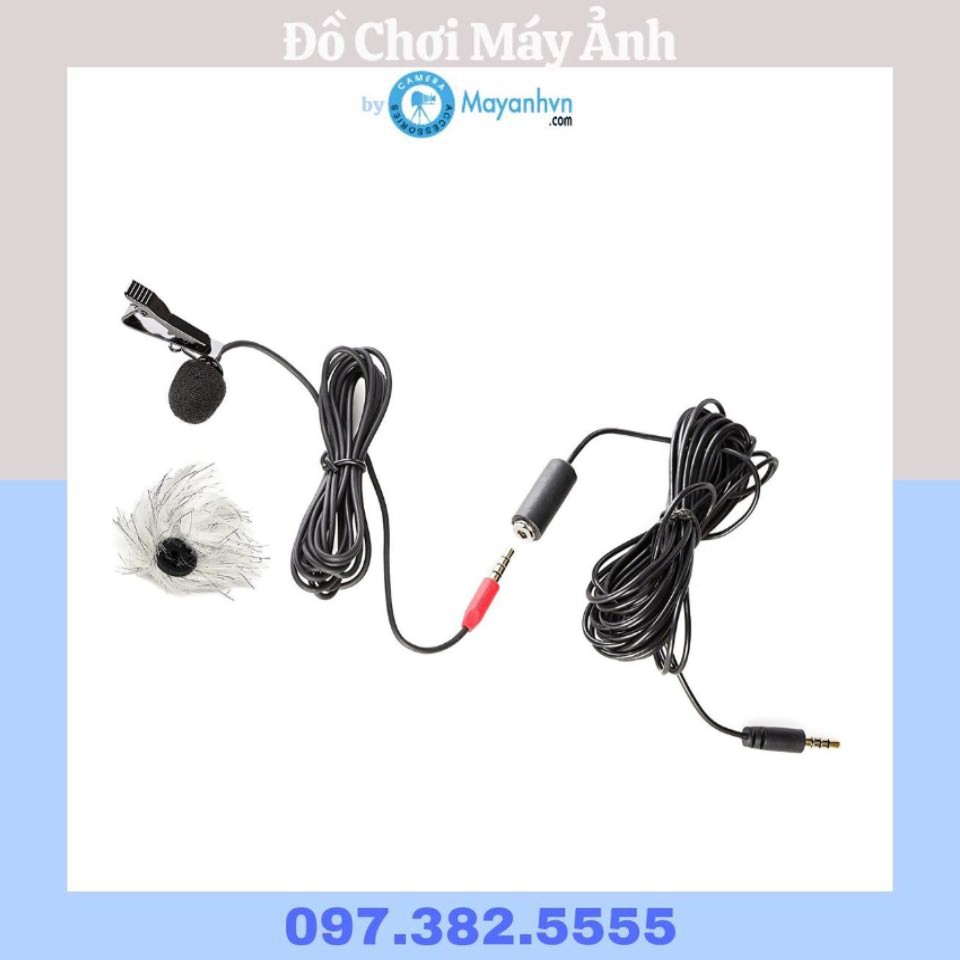 Saramonic SR-LMX1+ - Micro thu âm cài áo cho Smartphone (Bảo hành 12 tháng)