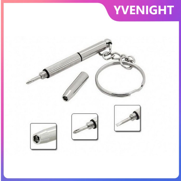 Yvenight Tua Vít Mini Gắn Mắt Kính