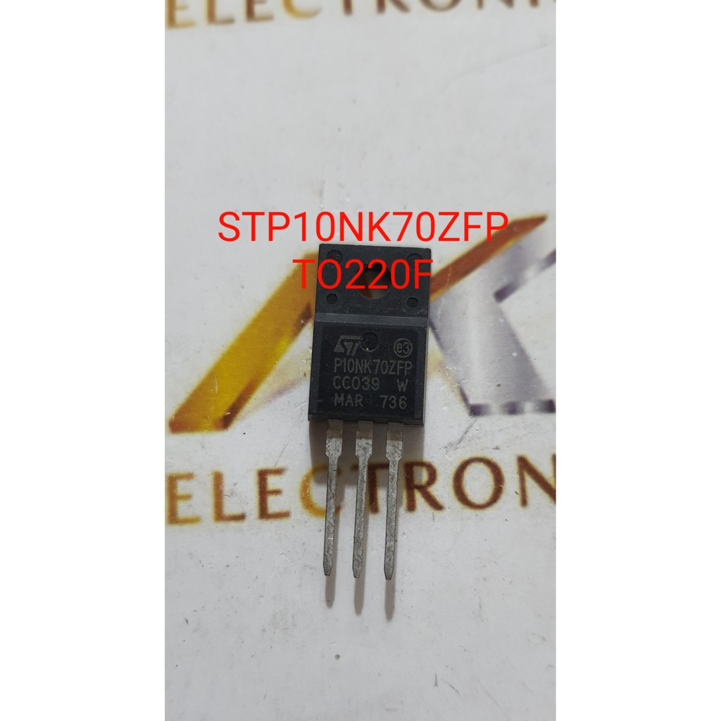P10NK70ZFP STP10NK70ZFP TO-220F 700V 8.6A mới 100% (con)