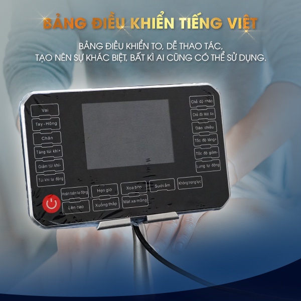 Ghế massage FUNIKO F16 bảo hành 10 năm điều khiển giọng nói massage trị liệu toàn thân hiệu quả