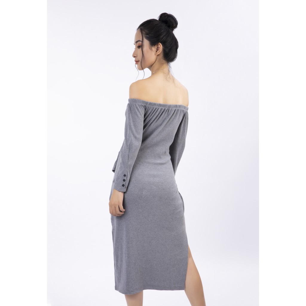 Đầm dáng ôm bẹt vai Lovadova