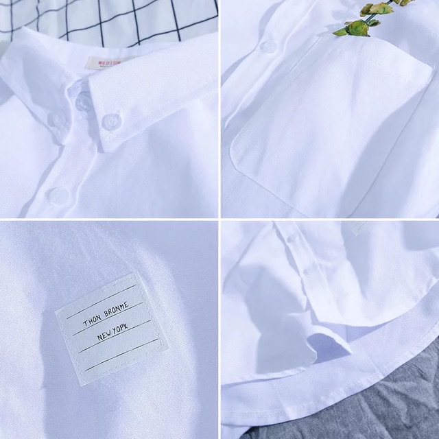 (Áo quốc dân ) Áo sơ mi kẻ sọc tay đỏ đủ size Nam/Nữ hàng chuẩn (ODRER) | BigBuy360 - bigbuy360.vn