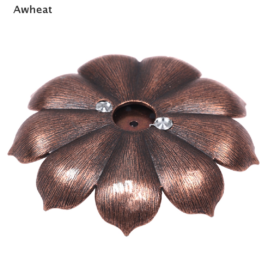 Đế Đốt Trầm Hương Bằng Hợp Kim Hình Hoa Sen