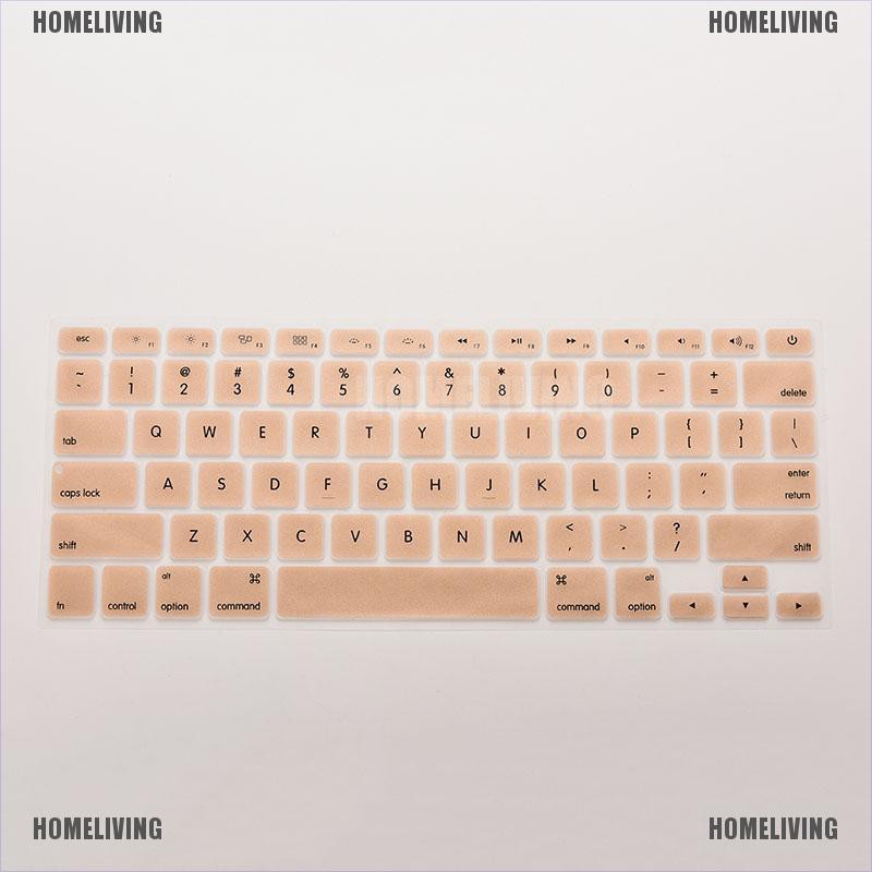Ốp Lưng Silicon Bảo Vệ Bàn Phím Cho Macbook Air Pro 13 &quot;15&quot; 17 &quot;