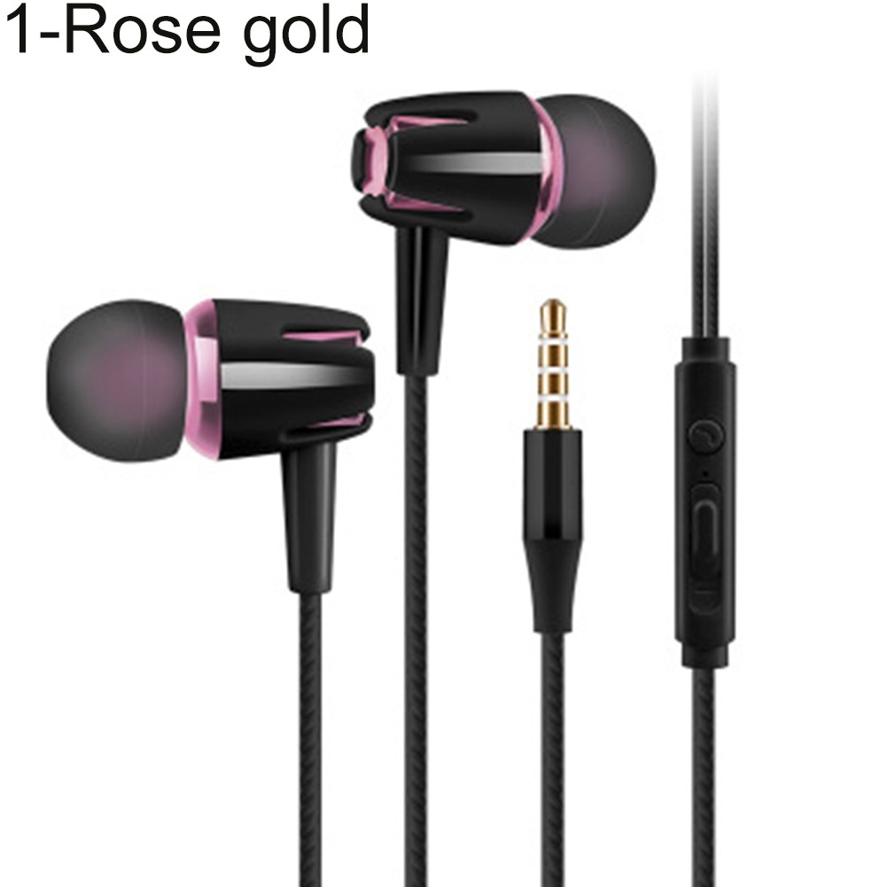 Tai Nghe Nhét Tai Jack 3.5mm Có Micro Âm Thanh Siêu Trầm