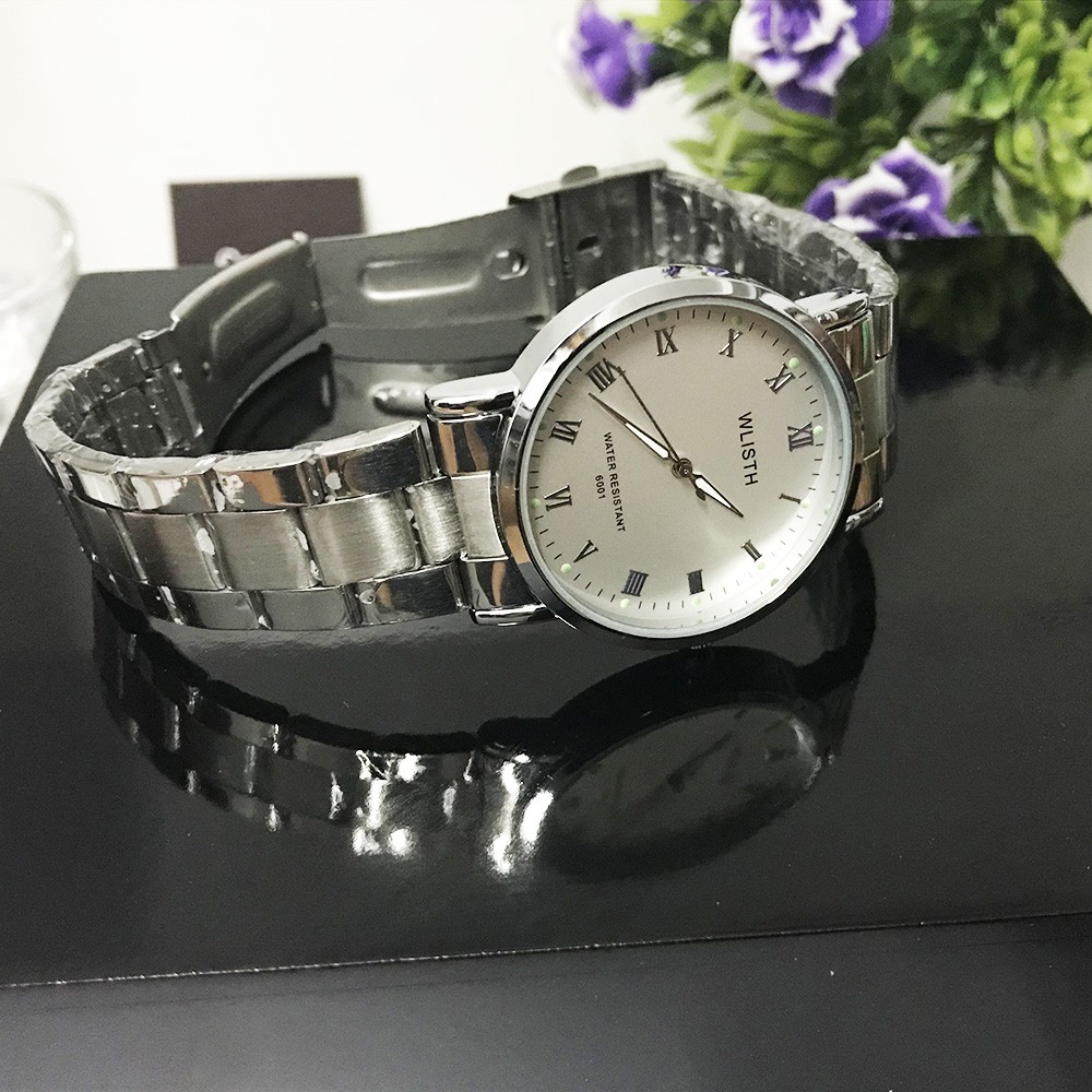 (FULL BOX) Đồng Hồ Nam WLISTH Máy Nhật Kim Dạ Quang Dây Hợp Kim Thép Không Gỉ | BigBuy360 - bigbuy360.vn