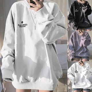 Áo Thun Nữ Tay Dài In Chữ Thời Trang Cá Tính